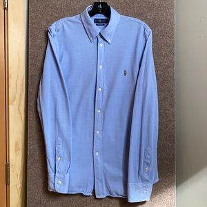 Ralph Lauren Knit Button Down Shirt
